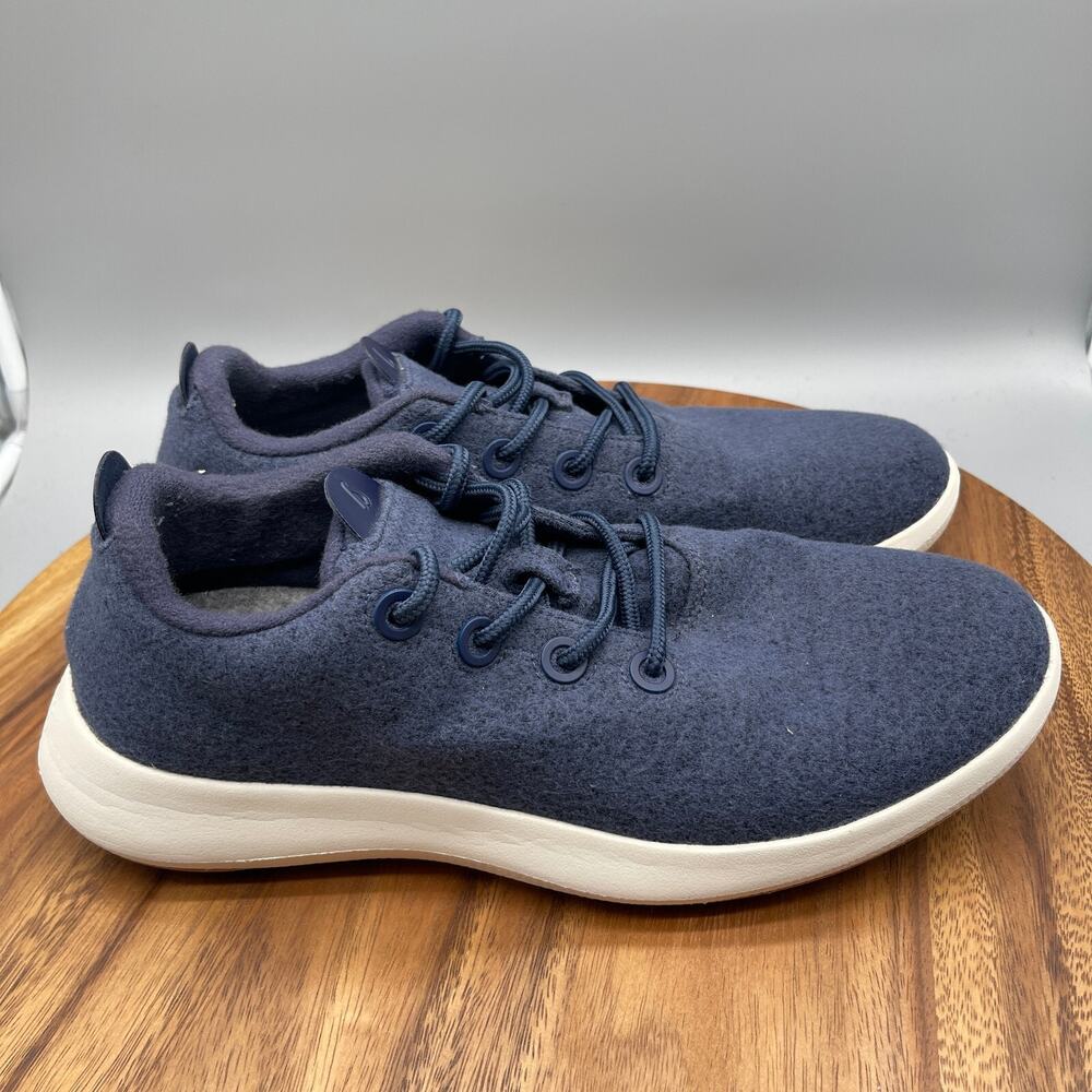 Allbirds WRM Wool Runner Shoes Mens Size 11 Blue Running Comfort Walking Casual